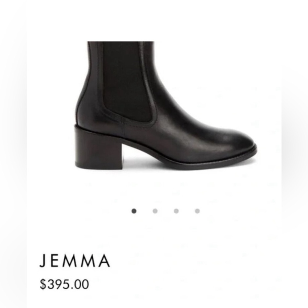 Aquatalia Women's Jemma Weatherproof Block-Heel Chelsea Booties Size 9.5 - Picture 2 of 12